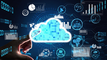 Conceptual cloud computing and data storage technology for future ...