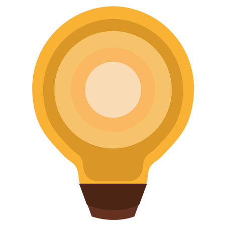 bulb light isolated icon vector illustration design - Stock Image ...