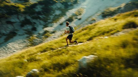 Running and hiking in the m...