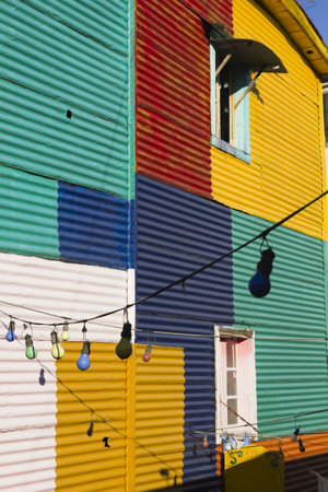 The colourful buildings of ...