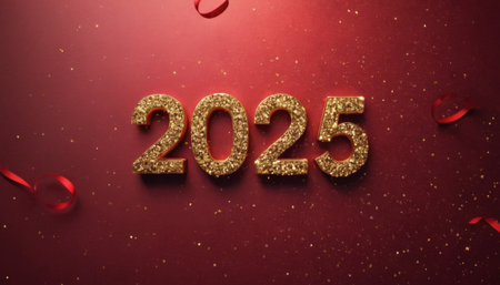 Happy new year 2025 with re...