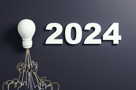 Lightbulb launching like a ...