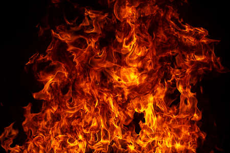 Fire flame motion pattern a...