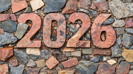 Year 2026, crafted from rug...