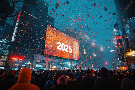 People celebrating new year...