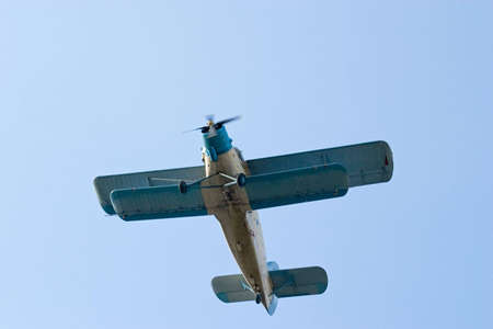 Propeller airplane