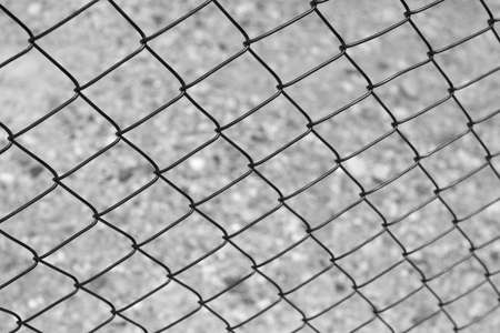 Wire fence closeupの写真素材