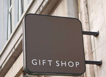 Gift shop signの写真素材