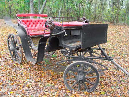 Antique Wagon Wheelの写真素材