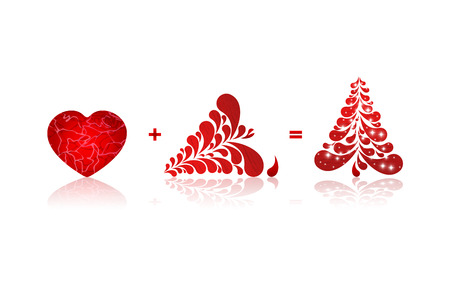 Christmas background cardの写真素材