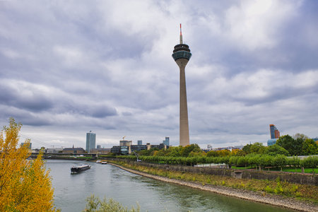View of the tower in Germany.の写真素材