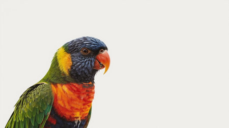Rainbow Lorikeet, Lorytus haematodusの素材