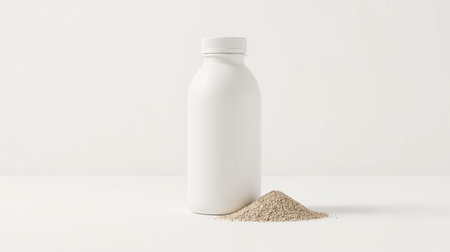 Milk Bottle Mock-Up - High Quality 3D Renderingの素材