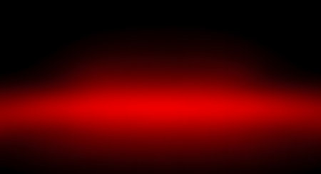 red abstract background with some smooth lines in it and black vignetteの素材
