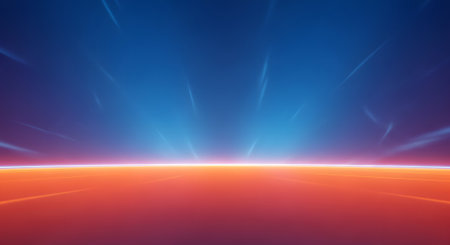 Abstract background with light rays and space for your text. 3d renderの素材
