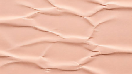 Crumpled pink paper texture. Abstract background and texture for design.の素材