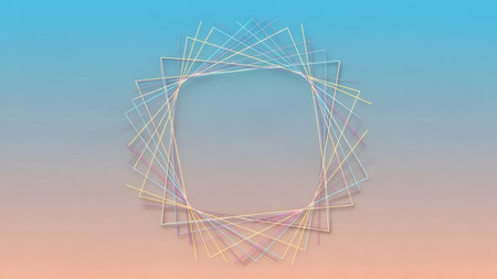 Abstract background with lines and geometric shapes. Vector illustration. Eps 10の素材