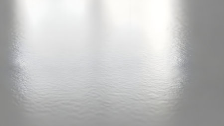 abstract white background with reflection, 3d rendering, computer digital imageの素材