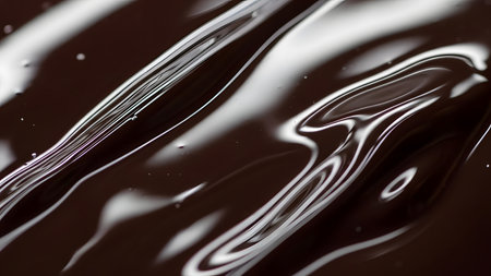 chocolate wave macro close up background high quality big size rasterの素材