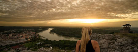 Sunset on Braunsberg watching