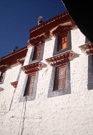 Potala Palace at Lhasa, Tibet.のeditorial素材