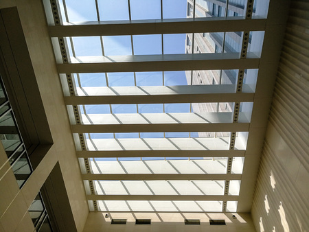ceiling with sun light