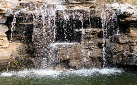 natural waterfallの写真素材