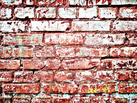 old brickwallの写真素材