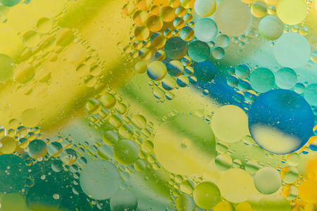 Colorful ink in water, abstract shape background.の写真素材