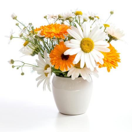 Image with a bouquet of flowersの写真素材
