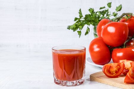 Image with tomato juice.の写真素材