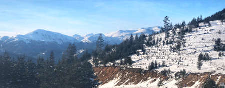 Take a tour of nature during the winter season of Turkey.の写真素材