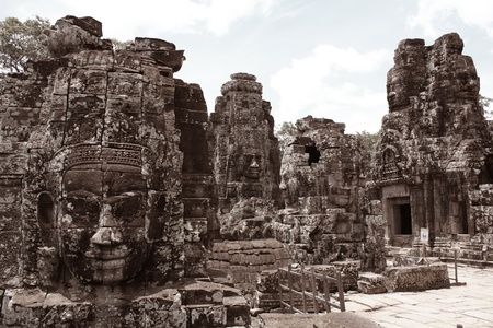 Bayon templeの写真素材