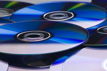 Compact discの写真素材
