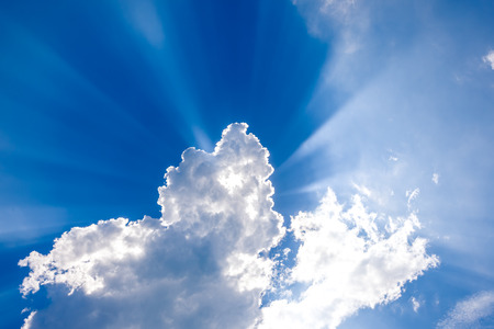 Sunshine through the clouds