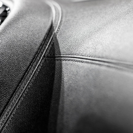 Closeup photo of car interiorsの写真素材