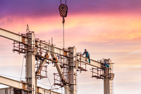 construction siteの写真素材