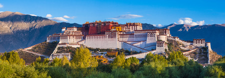 Potala palace in Tibet of Chinaのeditorial素材