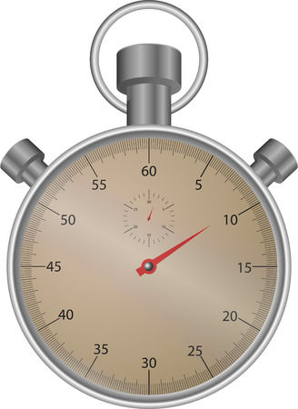 Stopwatch. Timer clock, speed watch icon or symbol, object countdown, vector graphic illustrationのイラスト素材
