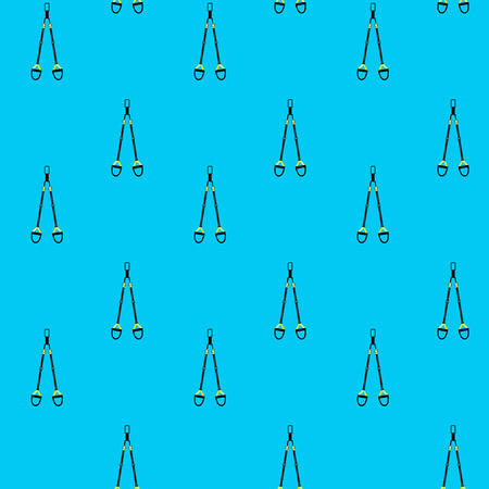 Colore trx seamless background for wall in gym. Vector illustrationのイラスト素材