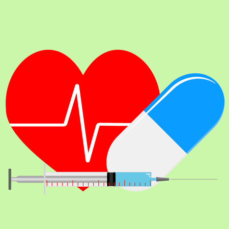 Arrhythmia treatment.のイラスト素材