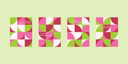 Minimalistic geometric art wall posters