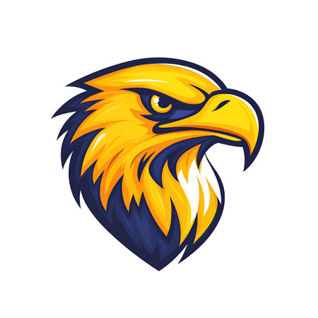 Abstract Eagle Head Logo Designのイラスト素材