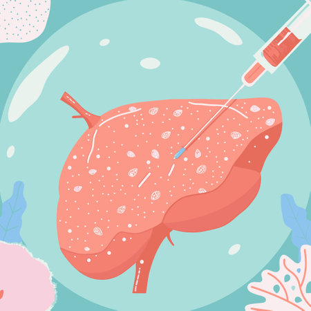 Illustration of Liver Biopsyのイラスト素材