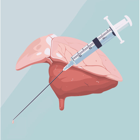 Illustration of Liver Biopsyのイラスト素材