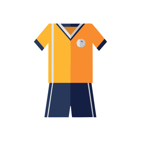 Football Jersey Illustrationのイラスト素材