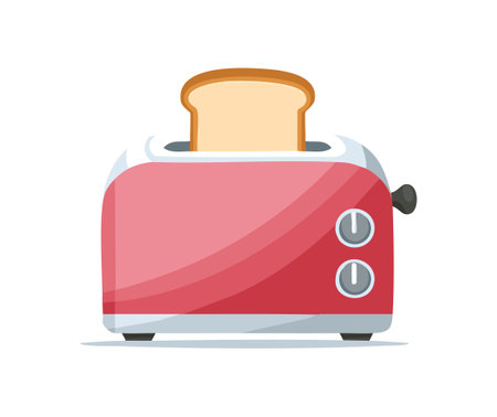 A Toaster simple illustrationのイラスト素材