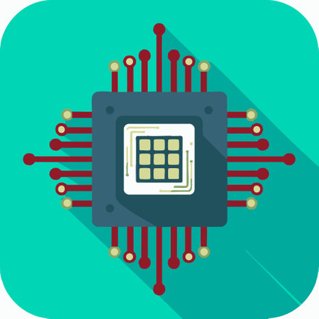 Virus with Computer Chip