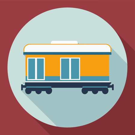 Sleek Wagon Transport Iconのイラスト素材