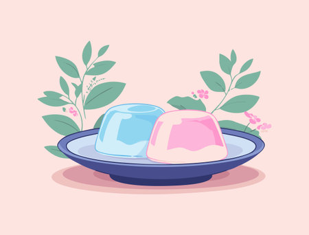 Kuzumochi Transparent Jellyのイラスト素材